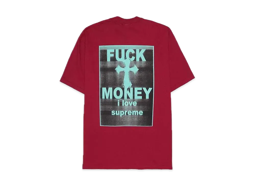 Supreme Fuck Money Tee Cardinal の新品 中古フリマ 通販 スニダン