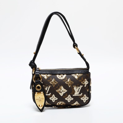 ヴィトン LV 2009年製 モノグラム エクリプス ハンドバッグ【中古】