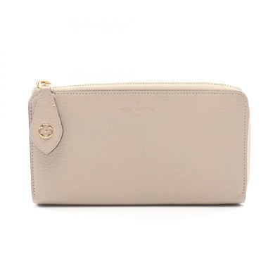 ルイ・ヴィトン LOUIS VUITTON ポルトフォイユ コメット ガレ L型ファスナー長財布 財布 トリヨンレザー トリヨンレザー レディース ベージュ系 M63104 【中古】