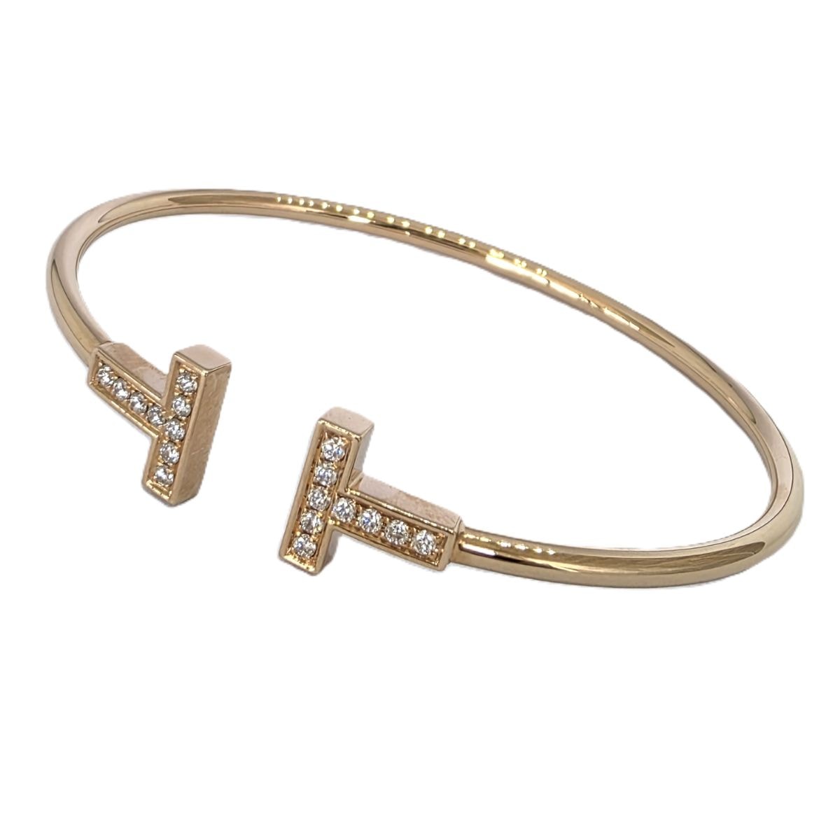 Tiffany & Co. T Wire Bracelet "Rose Gold"