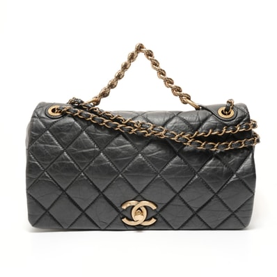 シャネル CHANEL 16番台 マトラッセ チェーン 2WAY ゴールド金具 ショルダーバッグ【中古】