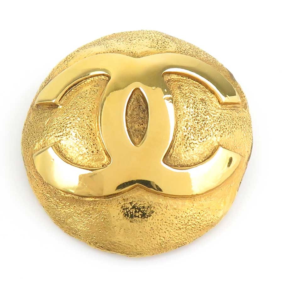 シャネル CHANEL ブローチ ヴィンテージ メタル ゴールド レディース【中古】 h32180i