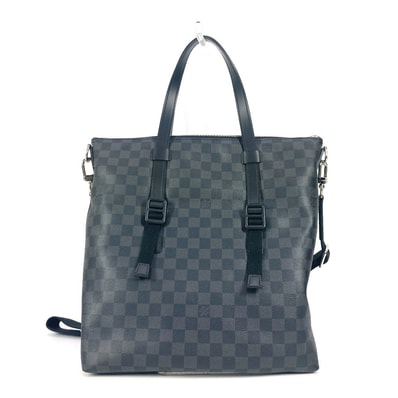 ルイヴィトン LOUIS VUITTON スカイライン N41456 ダミエグラフィット 斜め掛け カバン トートバッグ 2WAYバッグ ショルダーバッグ ダミエグラフィットキャンバス ブラック 新品同様