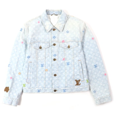 Tyler, The Creator x Louis Vuitton Monogram Denim Jacket "Indigo"