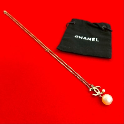 CHANEL シャネル ココマーク GP フェイクパール ネックレス ゴールド
11421