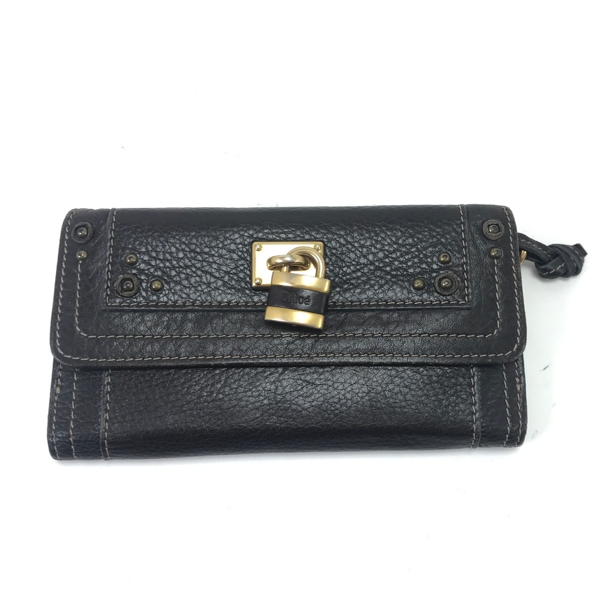 Chloe クロエ 長財布 パディントン ダークブラウン