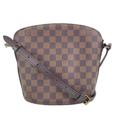 ヴィトン LV ダミエ ドルーオ ショルダーバッグ【中古】