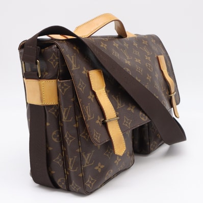LOUIS VUITTON ルイ・ヴィトン モノグラム ブロードウェイ スペシャルオーダー M50206 ショルダーバッグ ブラウン ベージュ コーティングキャンバス レザー レディース