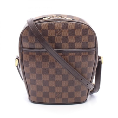 ルイ・ヴィトン LOUIS VUITTON イパネマPM ショルダーバッグ バッグ PVCコーティングキャンバス レザー ダミエ レディース ブラウン系 N51294 【中古】