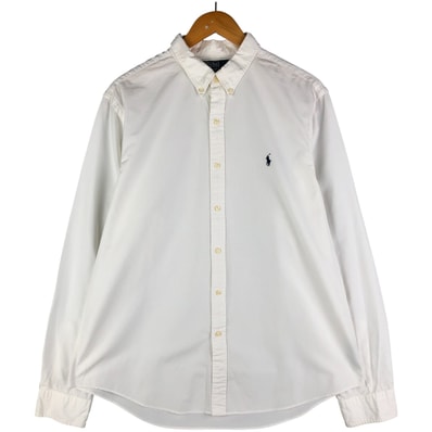 古着 ラルフローレン Ralph Lauren POLO by Ralph Lauren 長袖 ボタンダウンシャツ メンズXL相当/eaa602612