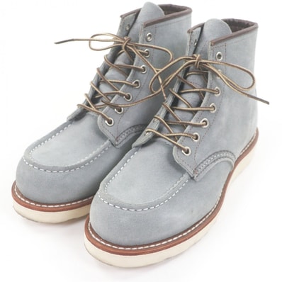 極美品 レッドウィング ブーツ 6 CLASSIC MOC ダスティブルー