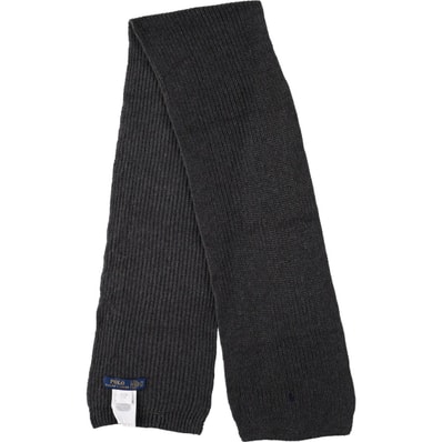 古着 ラルフローレン Ralph Lauren POLO RALPH LAUREN リブ編み コットン×ウールマフラー/gaa007469