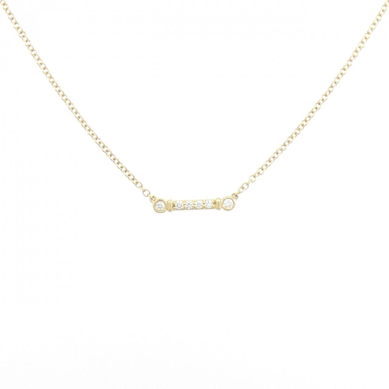 ティファニー フルール ド リス ステム ネックレス