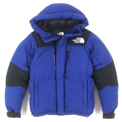 極美品 ザ・ノースフェイス
ダウンジャケット Baltro Light Jacket ブルー ブラック メンズ S ND91840