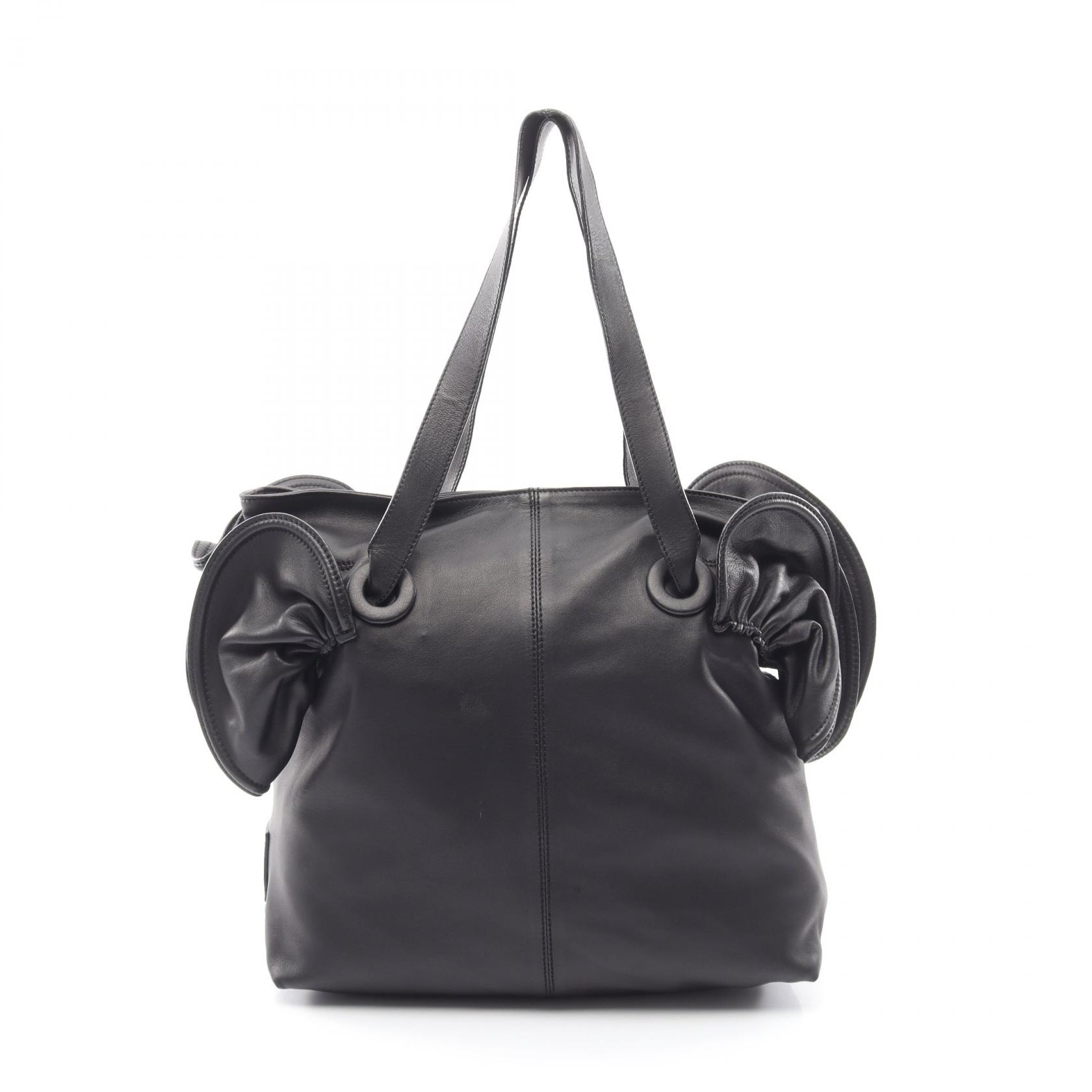 ヴァレンティノ・ガラヴァーニ Valentino Garavani トートバッグ バッグ レザー レディース ブラック系 【中古】