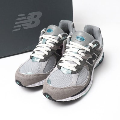 ■美品■NEW BALANCE × atmos ニューバランス × アトモス M2002RAT Shibuya Rats スニーカー サイズ27 ヌバック ローカット ブランド古着【中古】20260529/RA9309