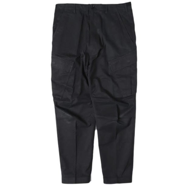 TOM FORD トムフォード 23AW イタリア製 Straight-Leg Cotton Twill Cargo Trousers コットンツイル カーゴトラウザーズ SCL003 FMC054F23 31 BLACK コンバット パンツ ボトムス