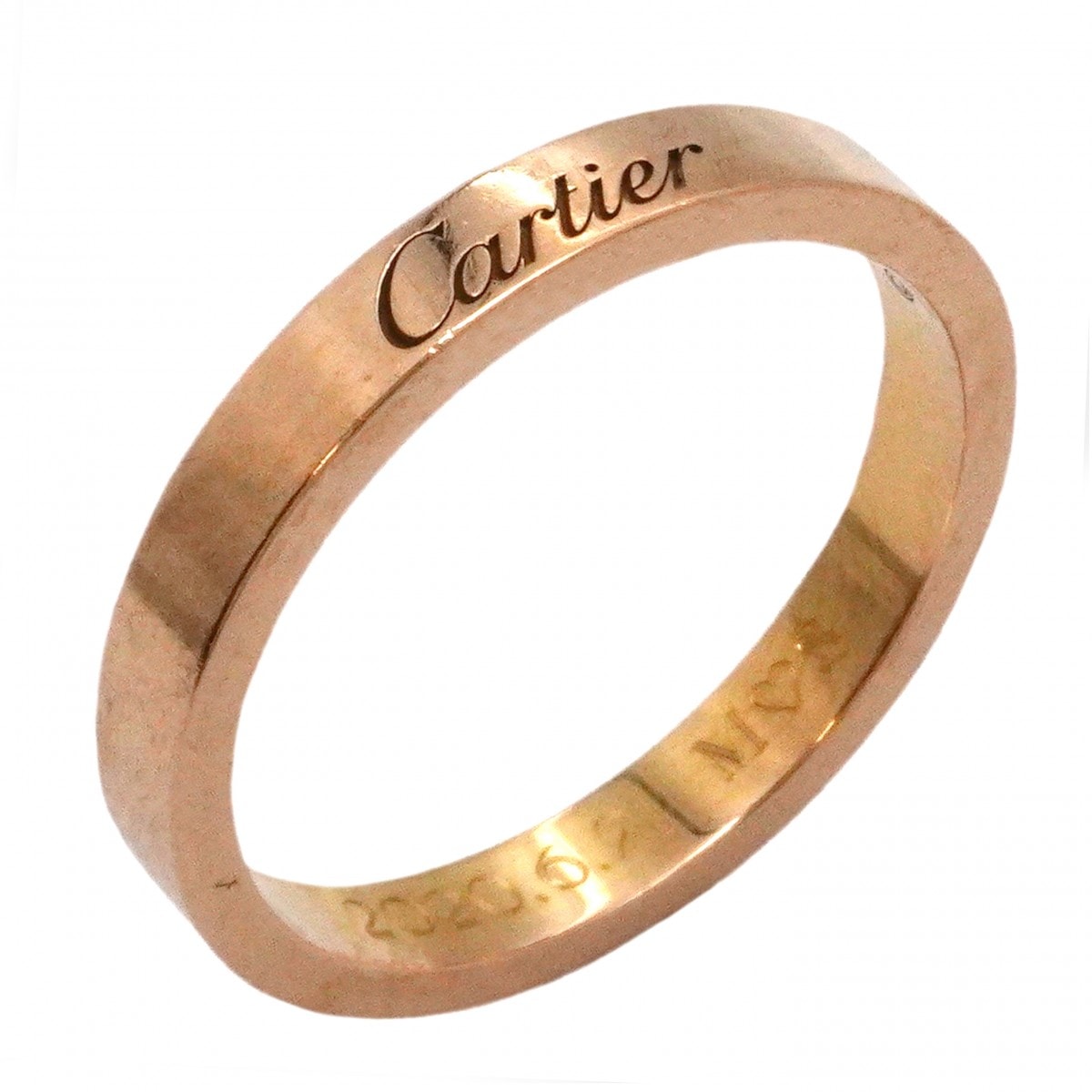 【6jcb0922】カルティエ リング Cドゥ K18PG ピンクゴールド #56【中古】メンズ レディース ユニセックス