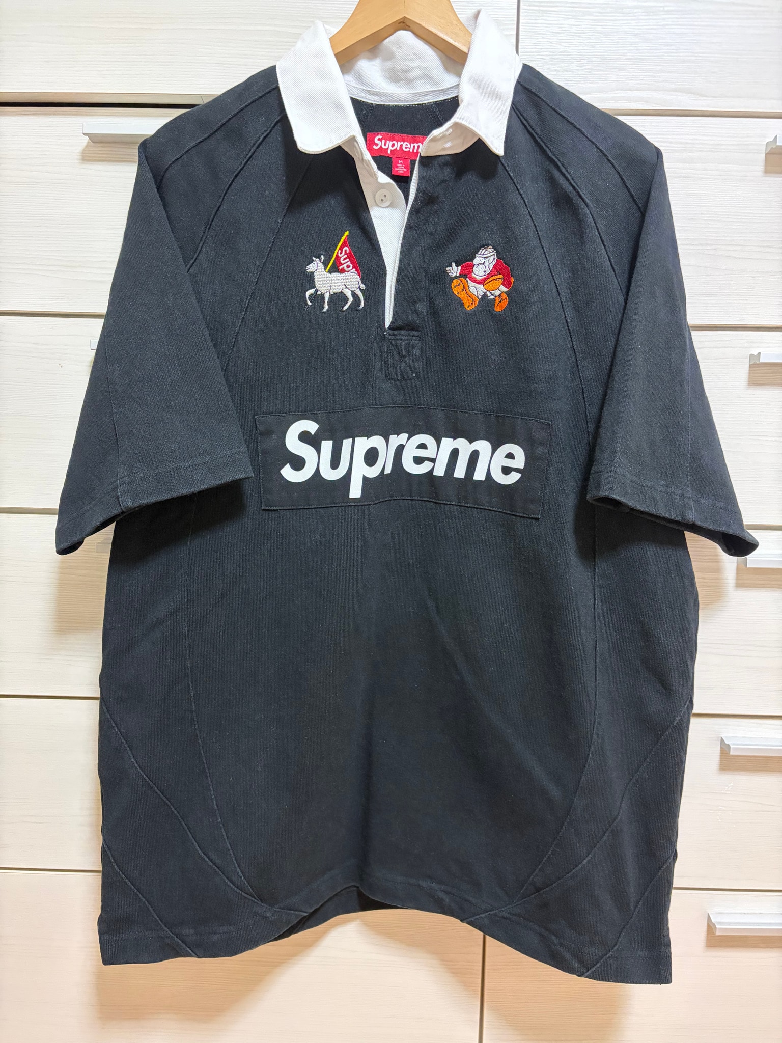 Supreme S/S Rugby "Black"