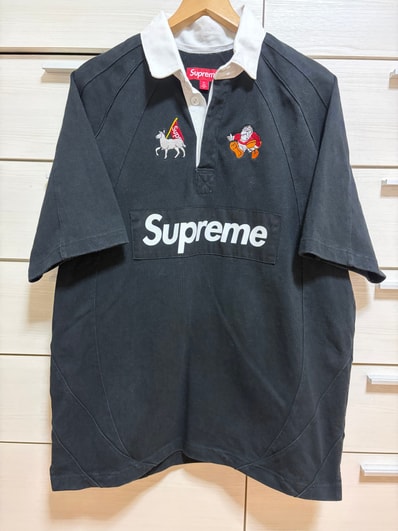 Supreme S/S Rugby "Black"