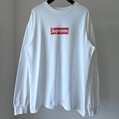 Supreme Box Logo L/S Tee "White"