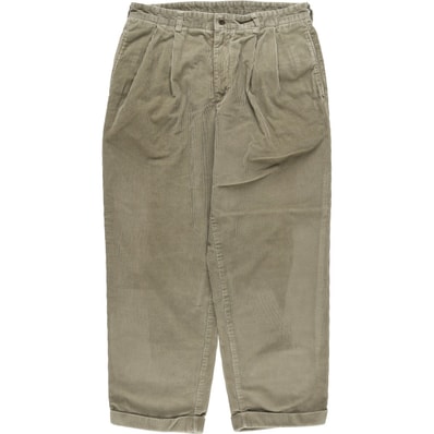 古着 ブルックスブラザーズ Brooks Brothers ツータック コーデュロイパンツ メンズw34相当/eaa627317