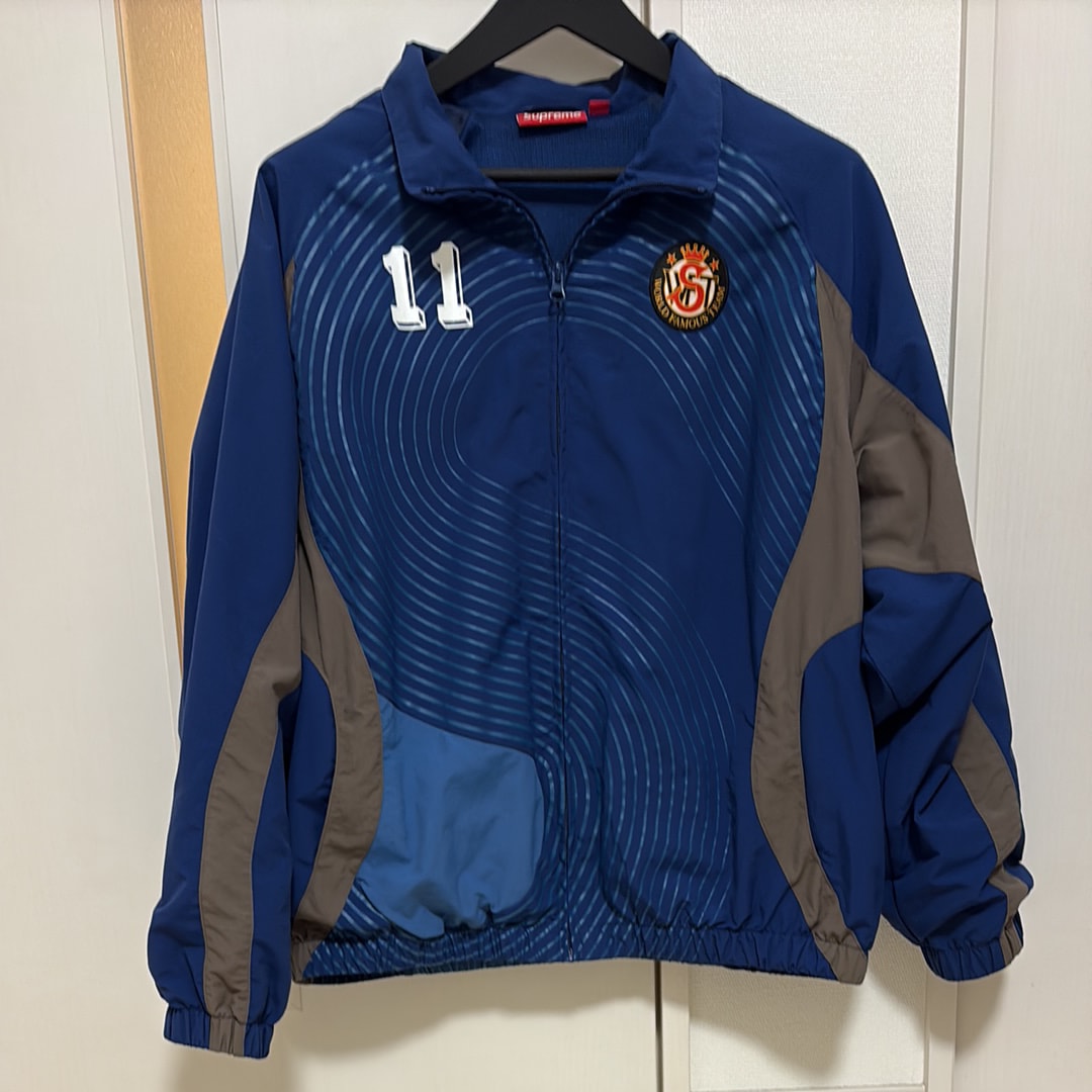 Supreme Spellout Embroidered Track Jacket 