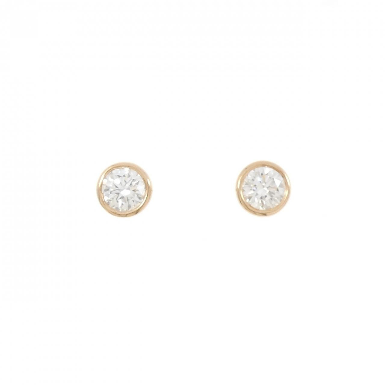ティファニー バイザヤード ピアス 0.96CT F VS1 3EXT