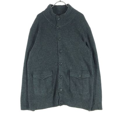 GAP ギャップ 長袖 ニットカーディガン L グレー