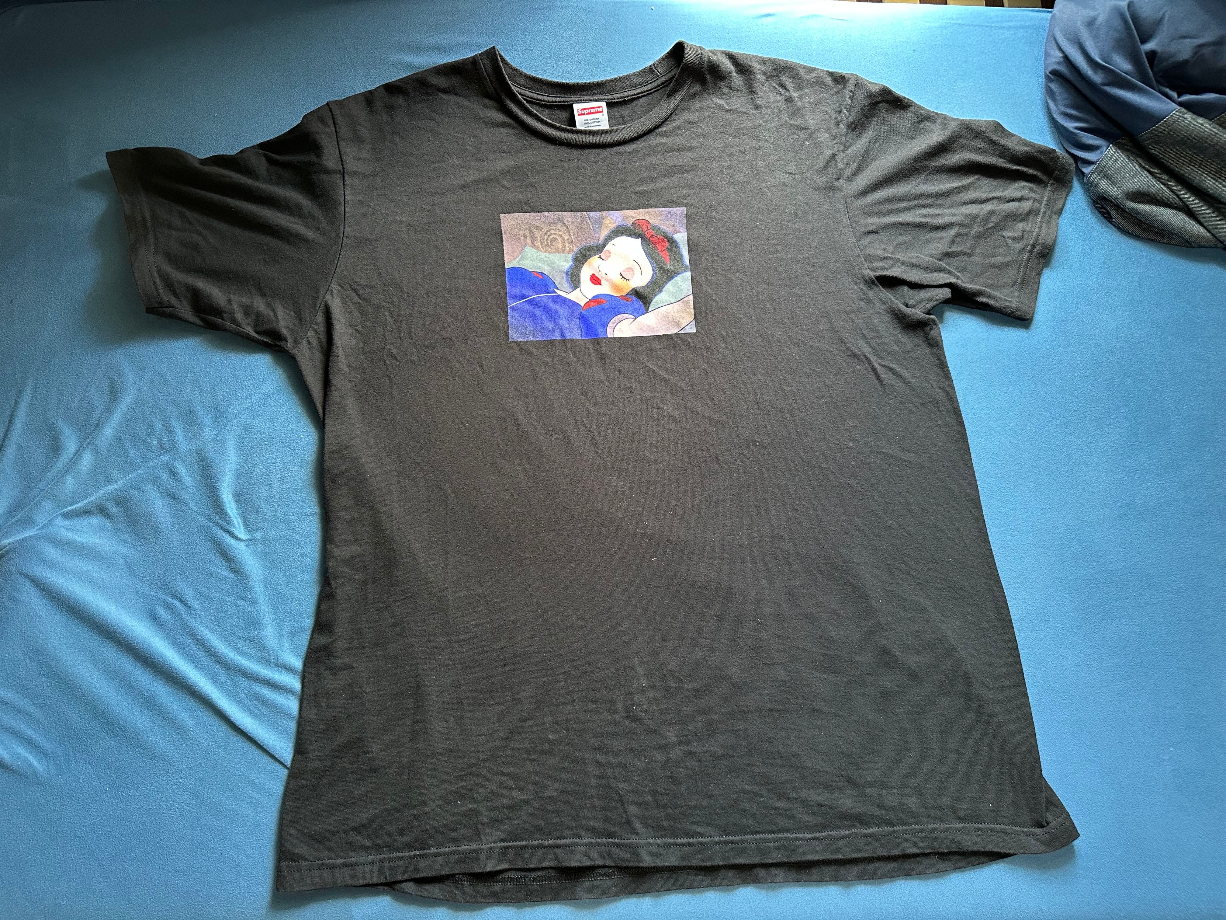 Supreme Snow White Tee "Black"