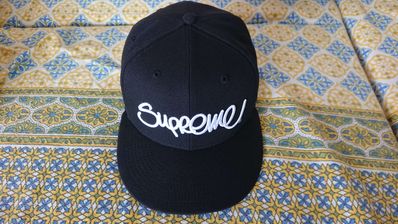 Supreme Handstyle New Era "Black"