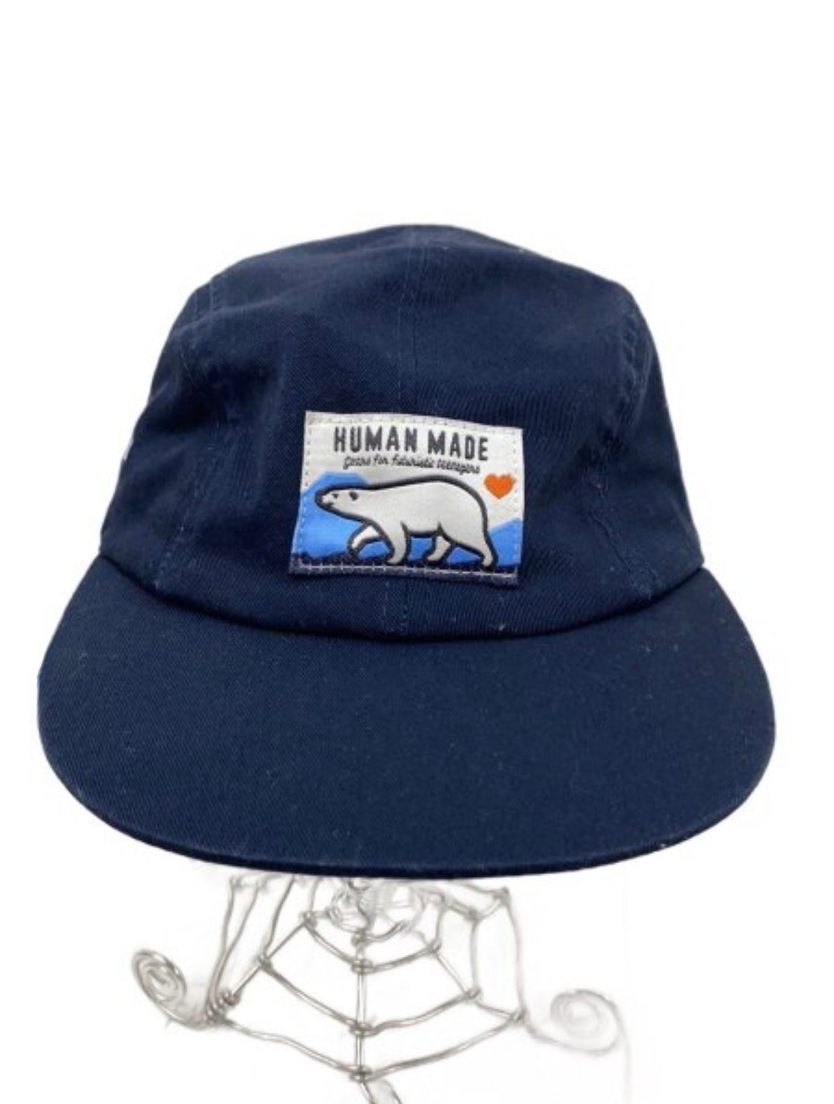 HUMAN MADE 4PANEL TWILL CAP "Navy"