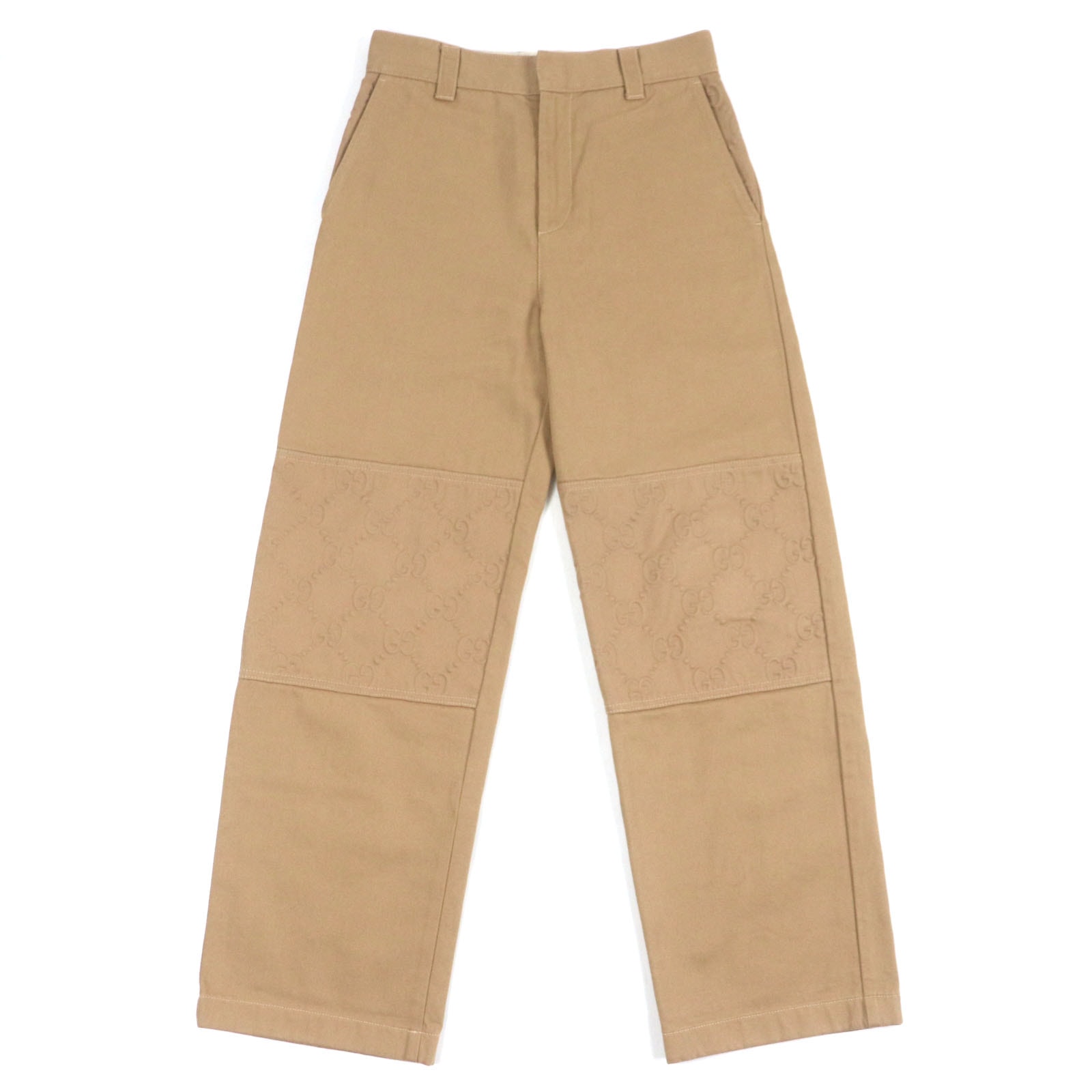極美品 グッチ
 デニムパンツ ベージュ メンズ 44 771458