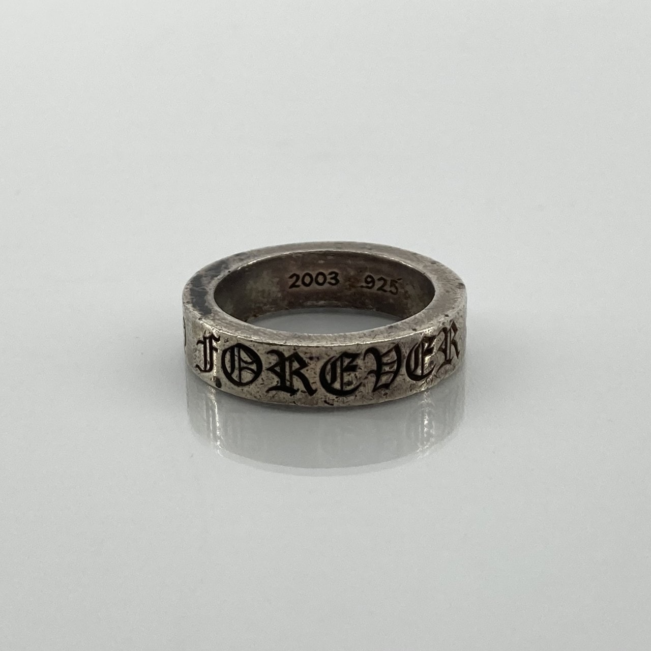 CHROME HEARTS(クロムハーツ) SPACER FOREVER 6mm スペーサーフォーエバー SV925 リング・指輪 11.73g シルバー