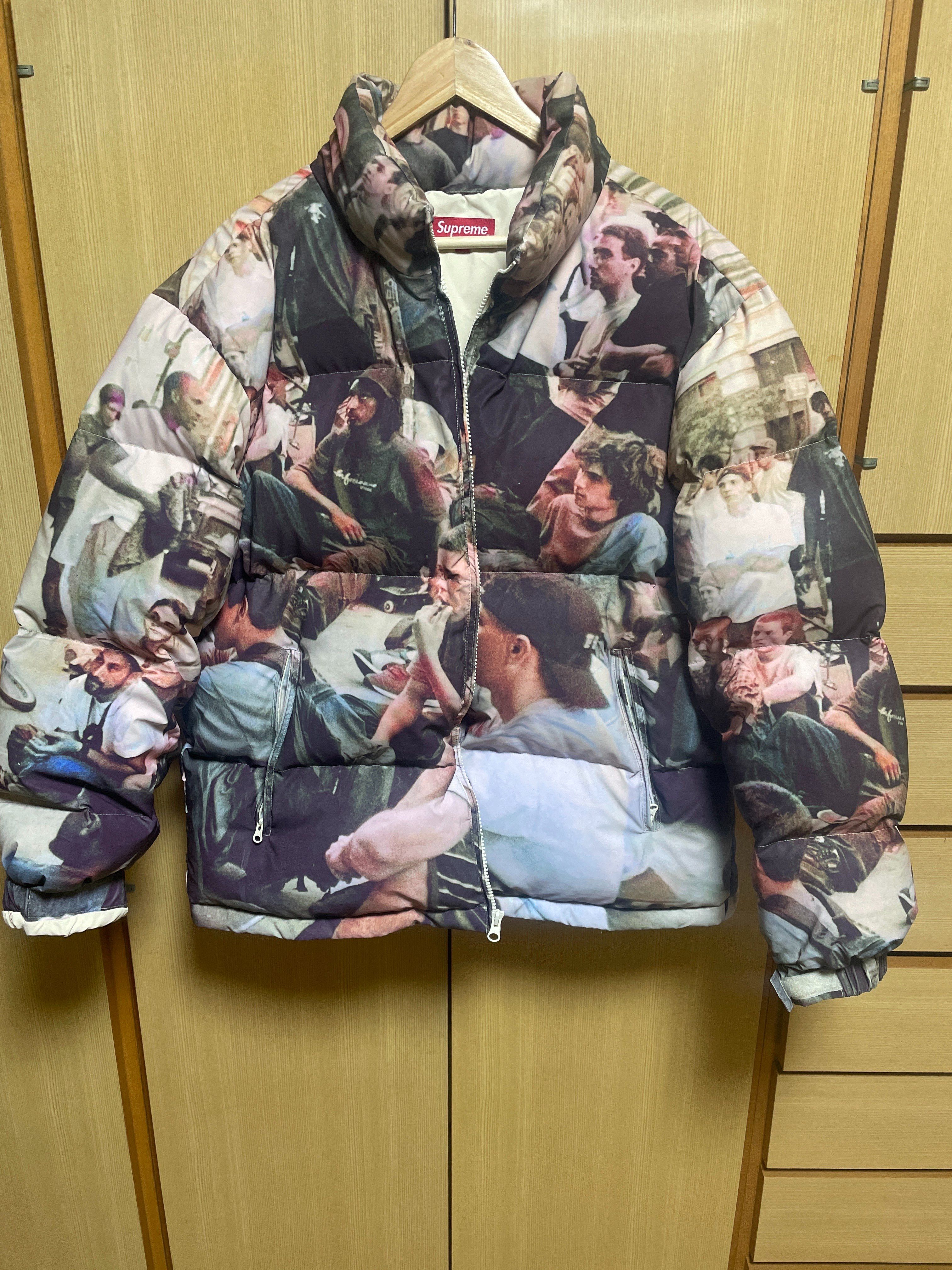 Supreme Lafayette Reflective Down Jacket "Multi"