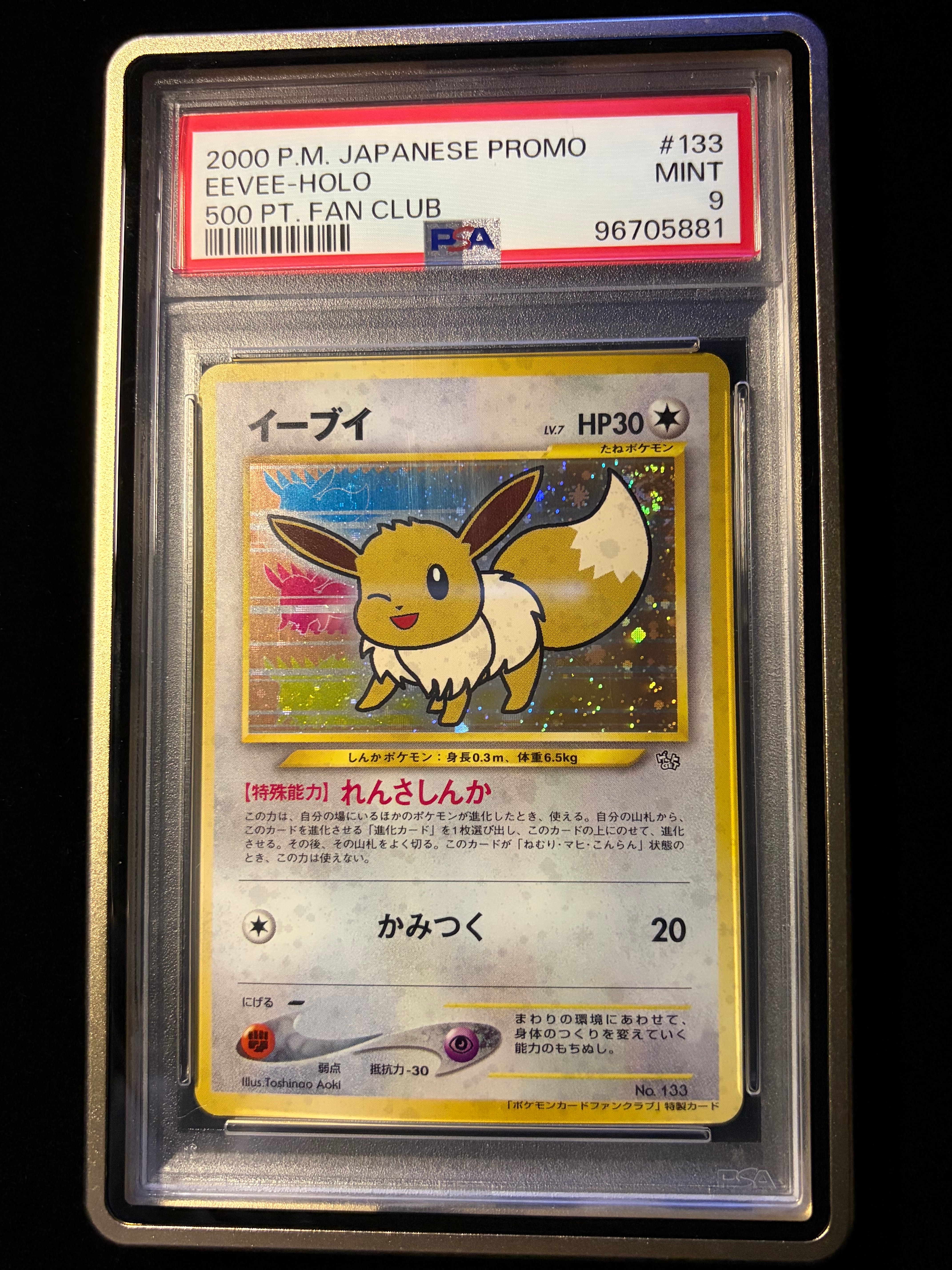 イーブイ ファンクラブ: 旧裏/プロモ[neo-P No.133](プロモーションカード「neo-P」)