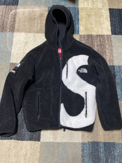 Supreme x The North Face S Logo Hooded Fleece Jacket "Black"