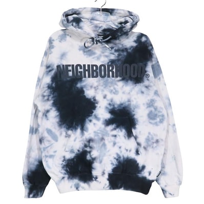 NEIGHBORHOOD Tie-Dye Sweatparka LS "Black"
