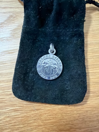 Chrome Hearts Angel Medal Charm "Silver"