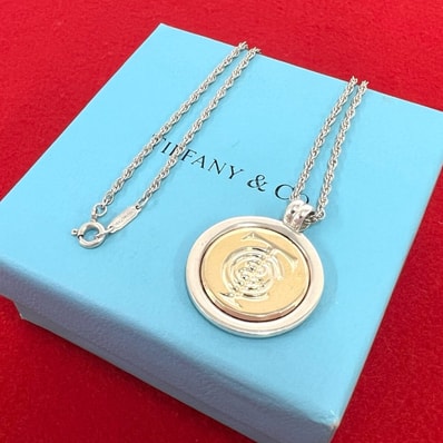 TIFFANY&Co. ティファニー コイン ネックレス シルバー925 ネックレス シルバー
31931