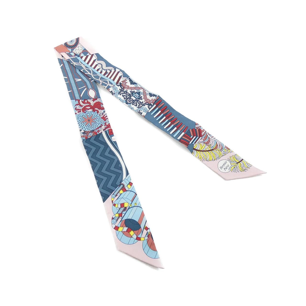 エルメス DE L'OMBRELLE AUX DUELX ツイリー 063464S スカーフ