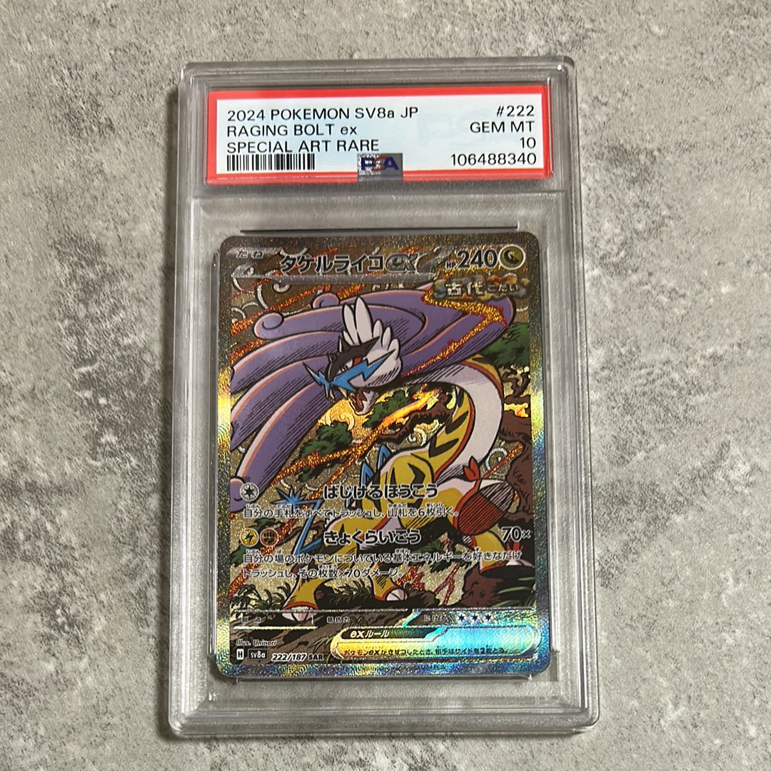 タケルライコex SAR [SV8a 222/187](ハイクラスパック「テラスタルフェスex」)