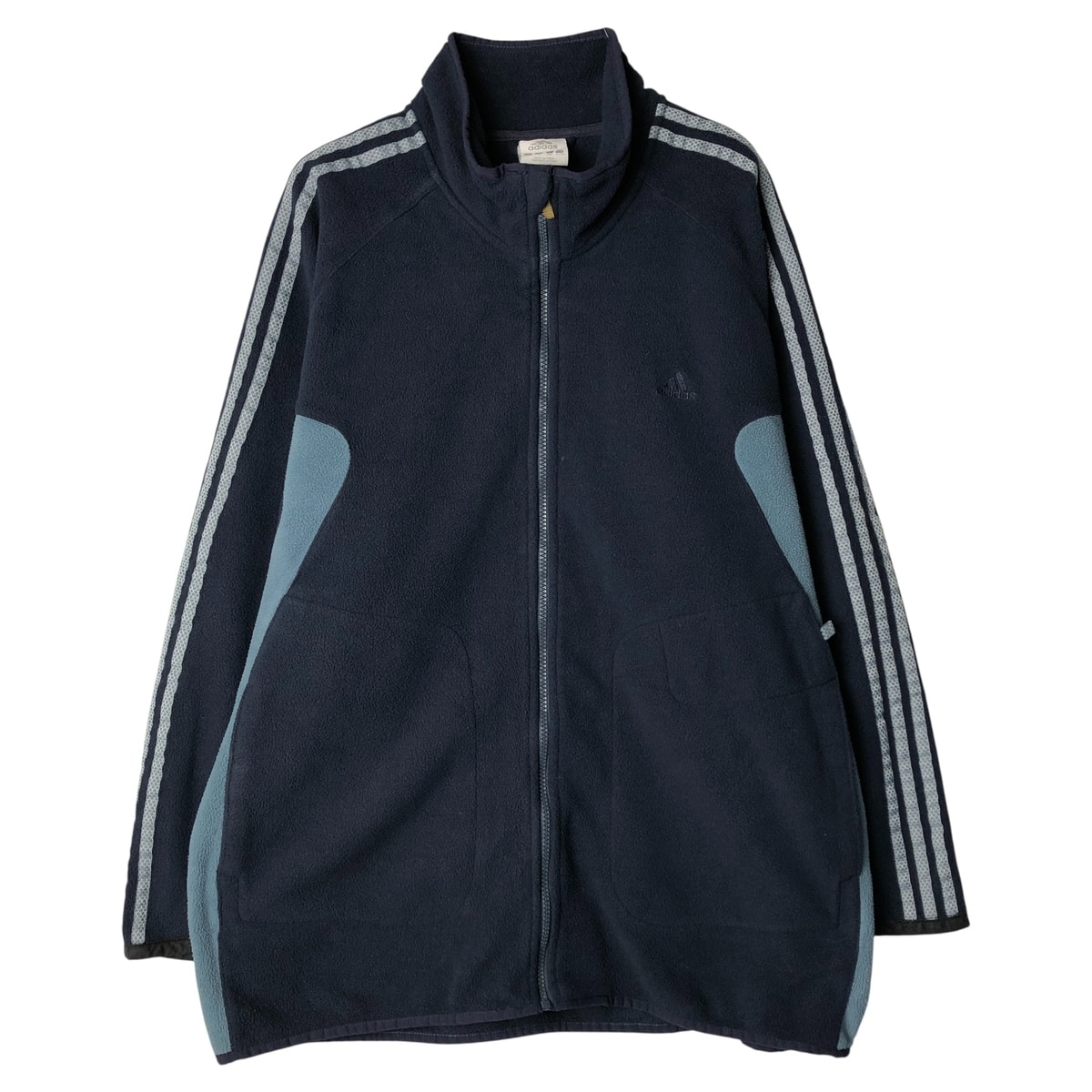 古着 00年代 アディダス adidas フリースジャケット メンズXL相当/eaa607731