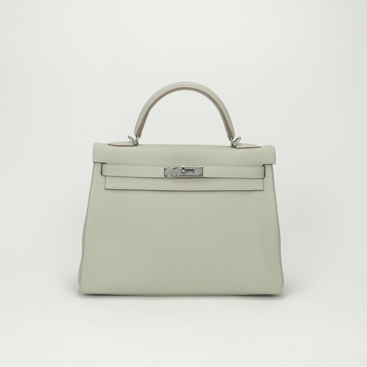 エルメス HERMES ケリー32 ケリー 32 バッグ トートバッグ ショルダーバッグ トゴ グリペール GrisPerle グレー Gray シルバー金具 ハンドバッグ 2way