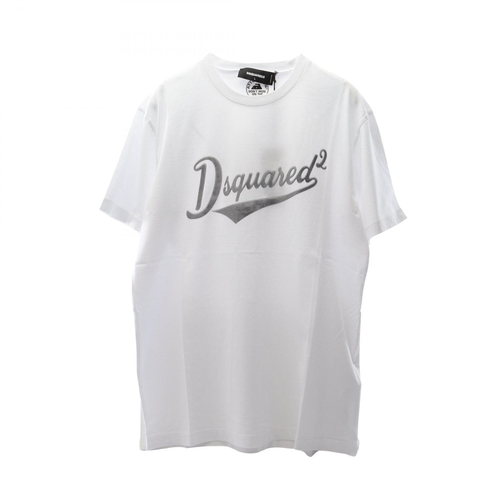 ディースクエアード DSQUARED2 カットソー 衣料品 トップス コットン メンズ ホワイト系 S74GD1394D20020100XL 【新品】