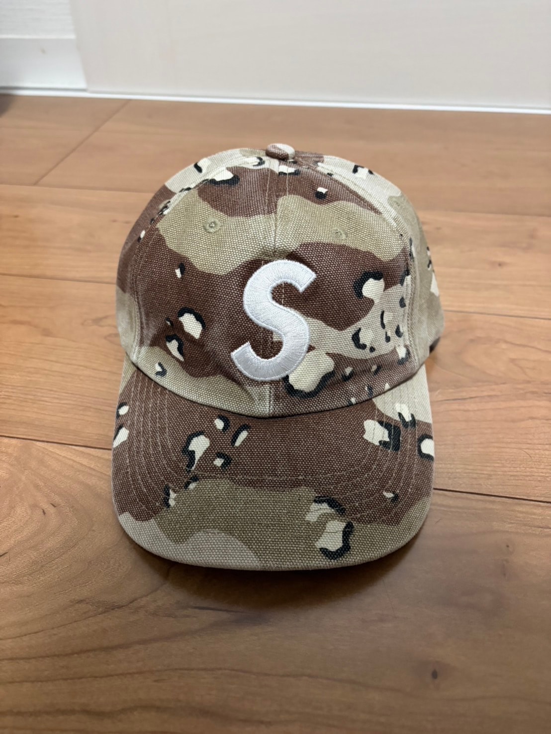 Supreme Pigment S Logo 6-Panel "Chocolate Chip Camo"