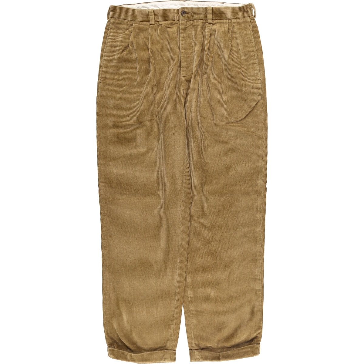 古着 ブルックスブラザーズ Brooks Brothers 346 ツータック コーデュロイパンツ メンズw35相当/eaa589567