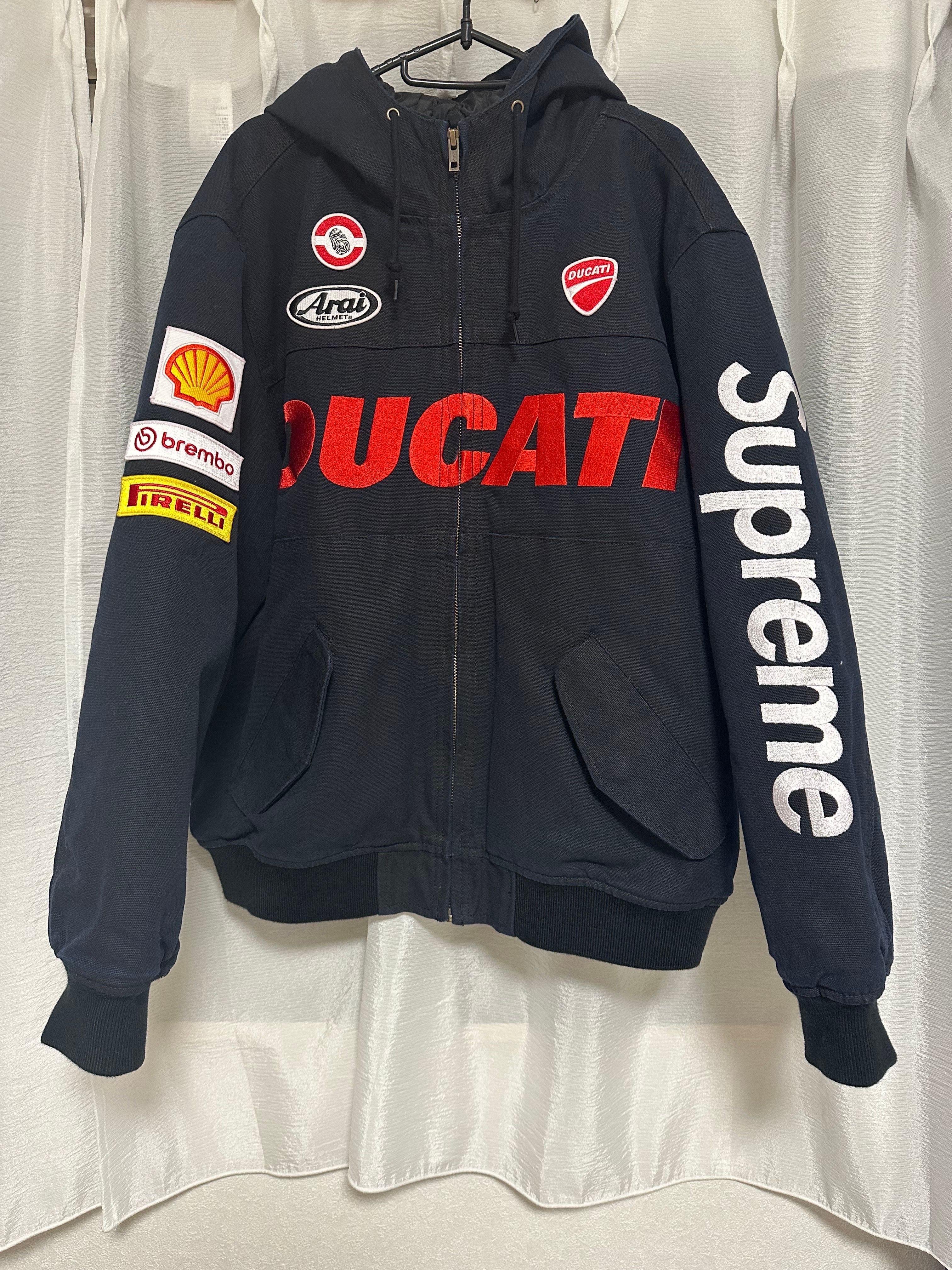Supreme x Ducati Hooded Racing Jacket 