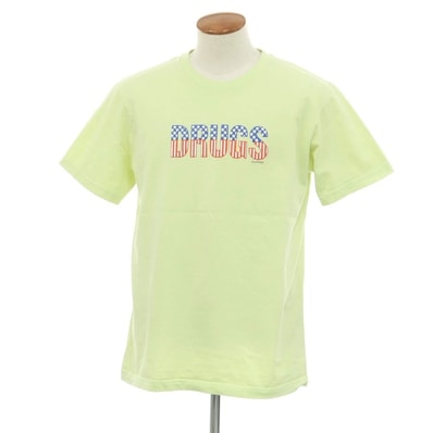 【中古】シュプリーム Supreme 2024年秋冬 コットン クルーネック 半袖Tシャツ ライトグリーン【サイズM】【メンズ】