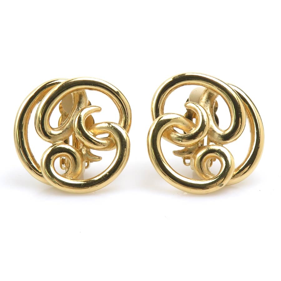 ジバンシィ GIVENCHY イヤリング メタル ゴールド レディース【中古】 56542a